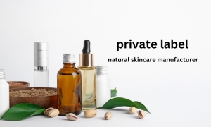 Private label natural skincare products manufacturers