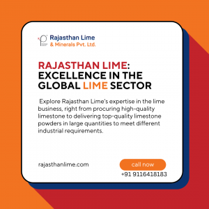 Rajasthan Lime: Excellence in the Global Lime Sector 