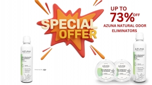 Breathe Easy with Azuna: Up to 73% Off Natural Odor Eliminators