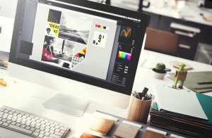 Graphic Designer in New York by Web Inventix