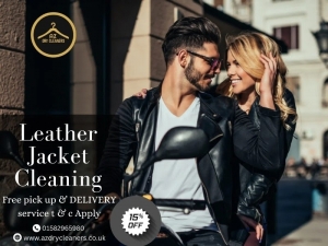 Dry cleaning services contribute the most towards the restoration of leather jackets