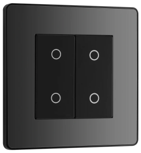 BG Evolve Black Chrome: Sleek and Sophisticated Switches for Modern Interiors