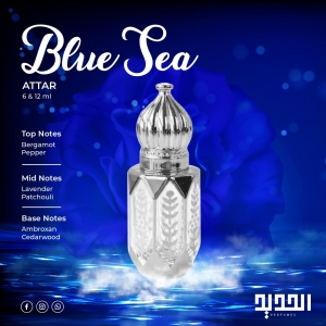 Blue Sea Attar | A Fragrance of Serenity and Elegance