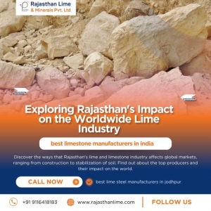 Exploring Rajasthan's Impact on the Worldwide Lime Industry