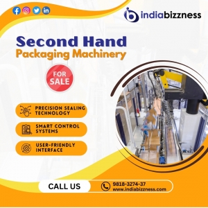 Exploring Second Hand Packaging Machinery for Sale on IndiaBizzness Portal