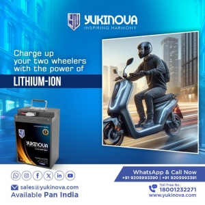 Yukinova: Leading the Way in High-Performance Lithium-Ion Battery Solutions in India