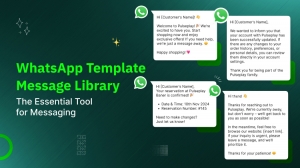 WhatsApp Template Message Library: A Complete Guide to Efficient Customer Communication 