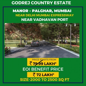 Top 3 Benefits of Buying a Plot in Godrej Plots Palghar