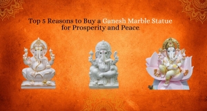 Top 5 Reasons to Buy a Ganesh Marble Statue for Prosperity and Peace