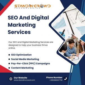 Achieve Digital Success with SEO and Digital Marketing Services by Stand In Crowd Technologies