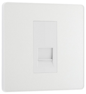 BG Evolve Pearl White Light Switches: Elegant Simplicity for Timeless Interiors