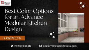 Best Color Options for an Advance Modular Kitchen Design 