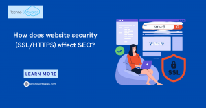 How does website security (SSL/HTTPS) affect SEO?