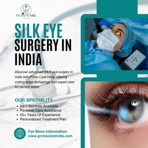SILK Eye Surgery in India: Revolutionizing Eye Care with Prime Care India