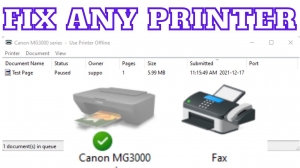 How to Get Online Canon Mg3600 Printer to Offline Status