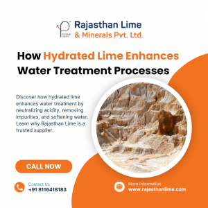 How Hydrated Lime Enhances Water Treatment Processes