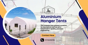 Why Aluminium Hanger Tents in India Are the Preferred Choice for Flexible and Scalable Infrastructure