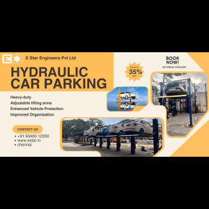 TWO POST HYDRAULIC PARKING SYSTEM