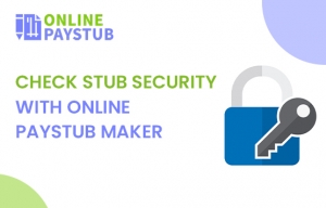 Check Stub Security with online paystub maker