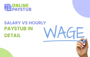 Salary vs Hourly Paystub in detail