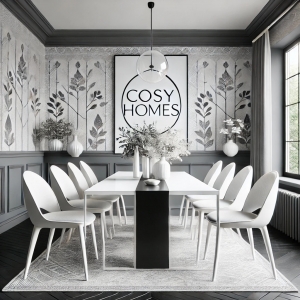 Transform Your Dining Space with a Modern Dining Table and 6 Chairs for a Cosy Home