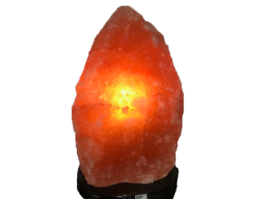 natural himalayan rock salt lamp
