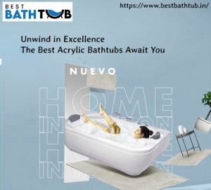 Transform Your Bathroom with an Acrylic Bathtub: Best Bathtub in India for Modern Living
