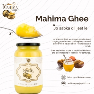 Mahima Ghee: Blending Tradition with Modern Purity