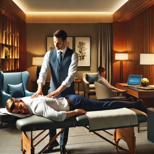 The Benefits of a Business Trip Massage: Rejuvenate and Boost Productivity