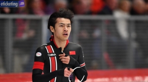 Ning Zhongyan Wins Silver in Men's 1,500m at the Winter Olympic