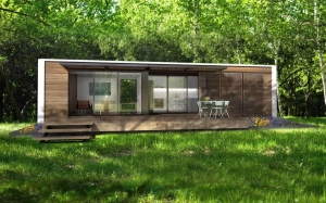 Mobile Prefabricated House with Terrace – Modern, Affordable, and Portable Living Solutions