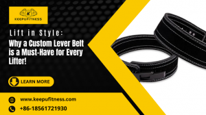 Lift in Style: Why a Custom Lever Belt is a Must-Have for Every Lifter!