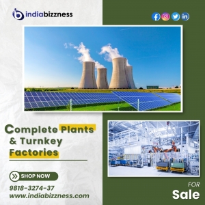 Complete Industrial Plants for Sale - IndiaBizzness Portal