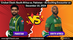 South Africa vs Pakistan Match: Online Cricket ID Buzz  December 10, 2024