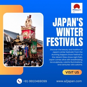 Discover the Wonders of the Japan Golden Route Tour from Delhi with A2 Japan