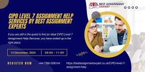 CIPD Level 7 Assignment Help Services By Best Assignment Experts