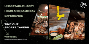 Unbeatable Happy Hour and Game Day Experience at Time Out Sports Tavern