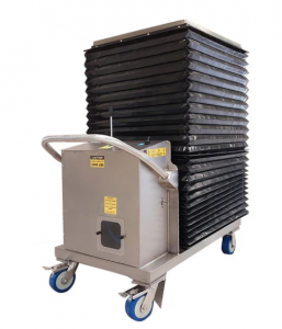 Enhance Your Facility with Superlift's 316 Stainless Steel Cleanroom Receptacles