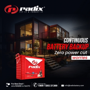 Radix Battery: Leading Inverter Battery Manufacturer in India for Reliable Energy Solutions