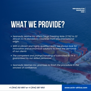 Avoid Shipping Delays: Seanautic Marine's Expertise in ECTN Congo Documentation