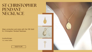 The Story Behind the 10K Gold St. Christopher Pendant Necklace