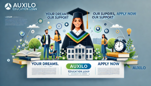 Auxilo Education Loan For Abroad Studies
