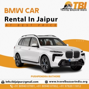 Book BMW Rental in Jaipur Easily with Travel Bazaar India