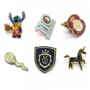 What are custom enamel pins, and why are they popular?