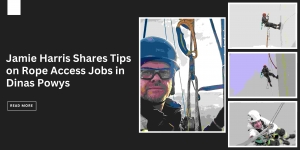 Jamie Harris Shares Tips on Rope Access Jobs in Dinas Powys