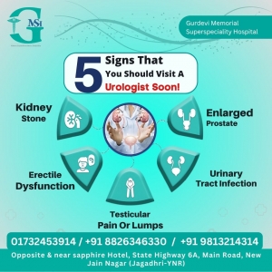Urology Doctor with Advanced Expertise at Gurdevi Memorial SuperSpeciality Hospital