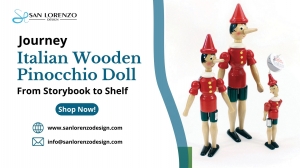 Italian Wooden Pinocchio Doll - San Lorenzo Int'l, Inc.