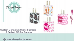 Custom Monogram Phone Chargers for Couples: A Unique Gift Idea