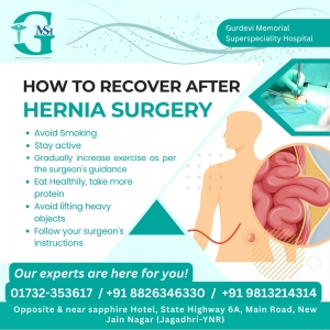 Hernia Operation in Yamunanagar by Best Surgeons at GM SuperSpeciality Hospital