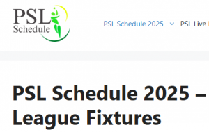 PSL Live Update: Stay Informed on All the Action